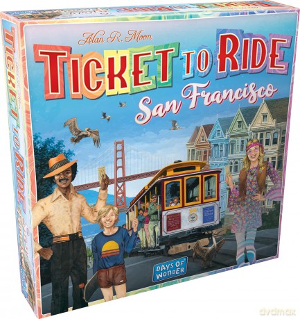 Ticket To Ride - San Francisco (ENG) (DOW720164) [GRA PLANSZOWA]