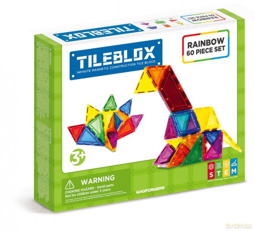 Tileblox - Rainbow 60 pcs set (912-1030005)