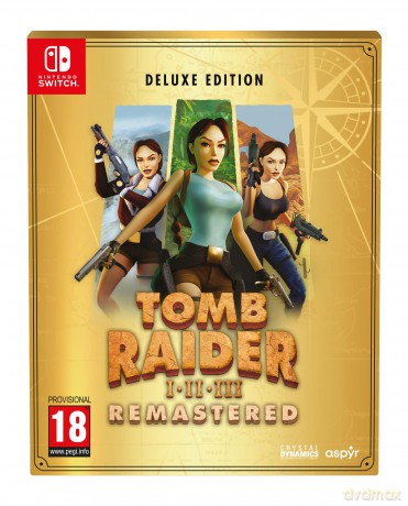 Tomb Raider I-III Remastered (Deluxe Edition) [GRA SWITCH]