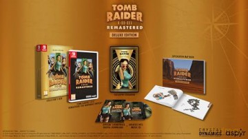 Tomb Raider I-III Remastered (Deluxe Edition) [GRA SWITCH]