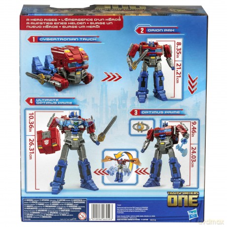 Transformers - MV8 Power Flip Optimus Prime (F9209) [FIGURKA]
