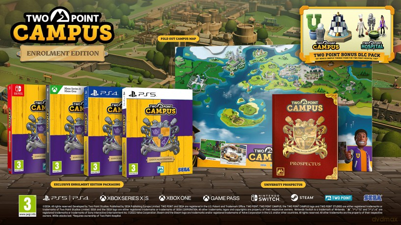 Two Point Campus - Enrolment Edition [GRA PS4]