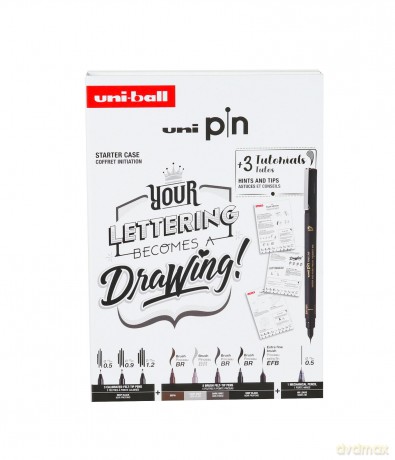 Uni - UNI PIN Collection Pack Lettering - (401257)