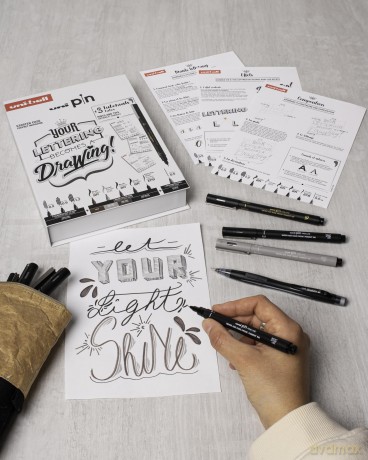 Uni - UNI PIN Collection Pack Lettering - (401257)
