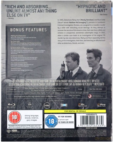 True Detective Season 1 (Detektyw Sezon 1) [3Blu-ray]