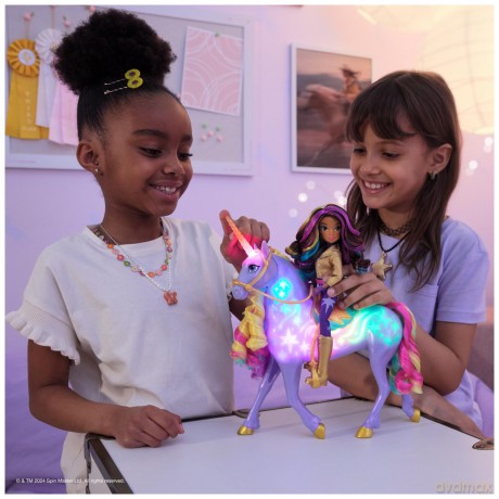 Unicorn Academy - Rainbow Light Up Wildstar 28 cm (6071157) [FIGURKA]
