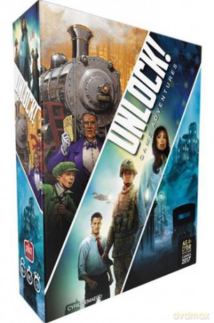 Unlock 10: Game Adventures (AMDUNLOCK10) [GRA PLANSZOWA]