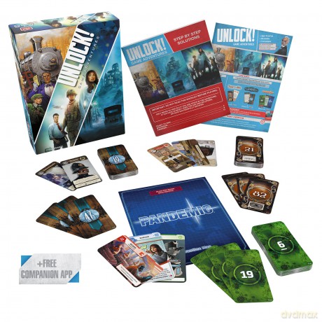 Unlock 10: Game Adventures (AMDUNLOCK10) [GRA PLANSZOWA]