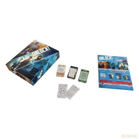 Unlock 10: Game Adventures (AMDUNLOCK10) [GRA PLANSZOWA]
