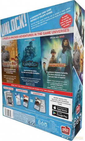 Unlock 10: Game Adventures (AMDUNLOCK10) [GRA PLANSZOWA]