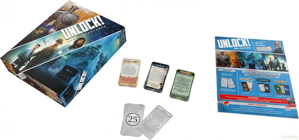 Unlock 10: Game Adventures (AMDUNLOCK10) [GRA PLANSZOWA]