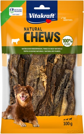 Vitakraft - NATURAL CHEWS tripe for dogs 100g (58281)