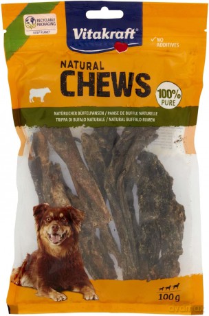 Vitakraft - NATURAL CHEWS tripe for dogs 100g (58281)