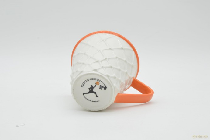 Winkee - Basketball Mug - Orange