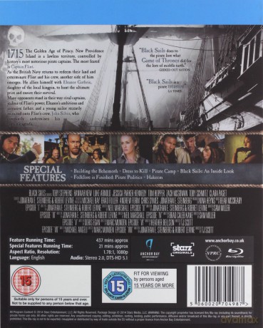 Black Sails Season 1 [4Blu-ray]