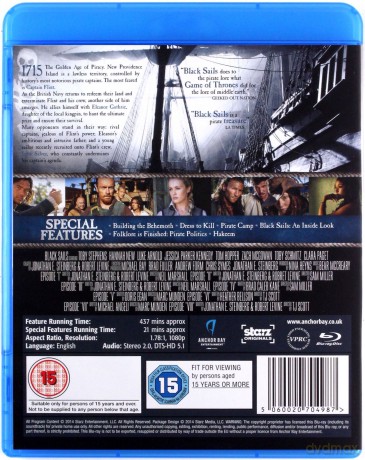 Black Sails Season 1 [4Blu-ray]