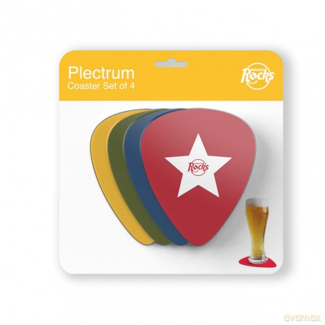 Winkee - Coasters - Plectrum - Set of 4