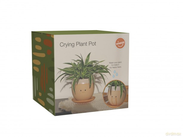 Winkee - Crying Plant Pot - Planter