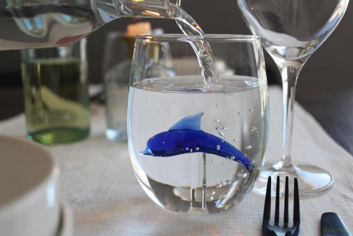 Winkee - Drinking Glasses - Handmade Dolphin