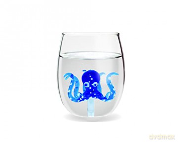 Winkee - Drinking Glasses - Handmade Octopus