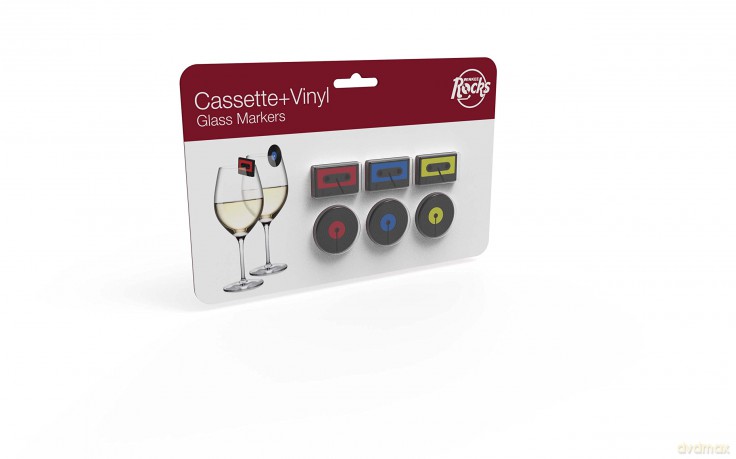 Winkee - Drinks Markers - Cassette+Vinyl - Set of 6