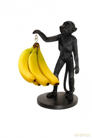 Winkee - Fruit holder - Monkey Banana holder - Black