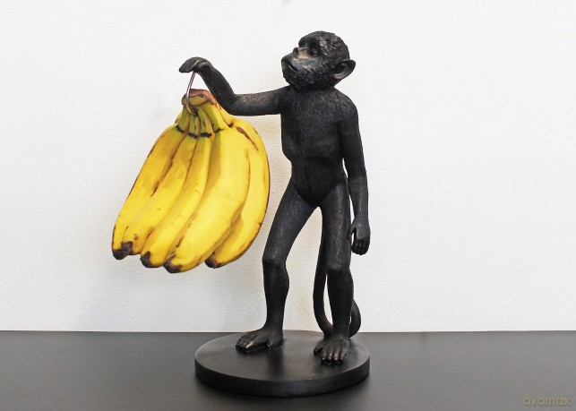 Winkee - Fruit holder - Monkey Banana holder - Black