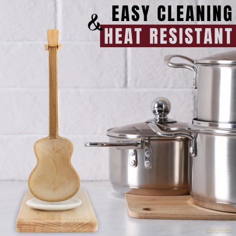 Winkee - Guitar Cooking Spoon with Hanger