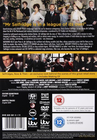 Mr Selfridge Season 1 [3DVD]