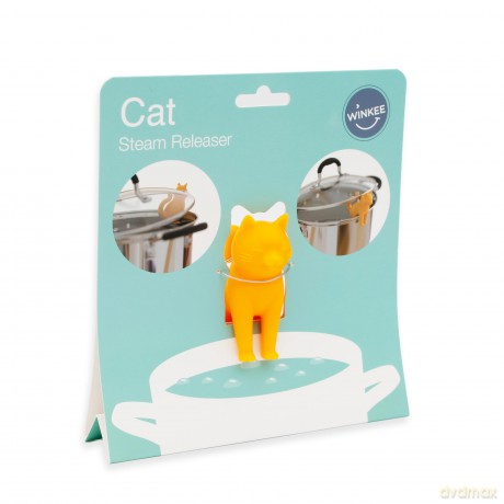 Winkee - Pot Lid Holder - Cat Steam Release