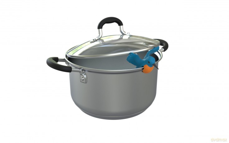 Winkee - Pot lid holder - Kingfisher Steam Release