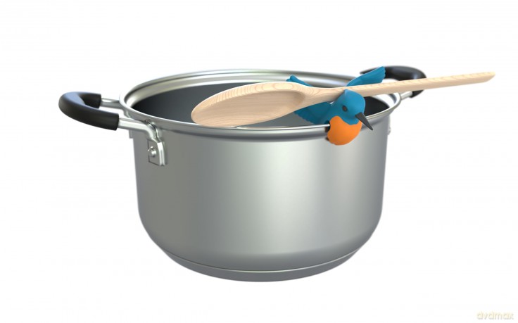 Winkee - Pot lid holder - Kingfisher Steam Release