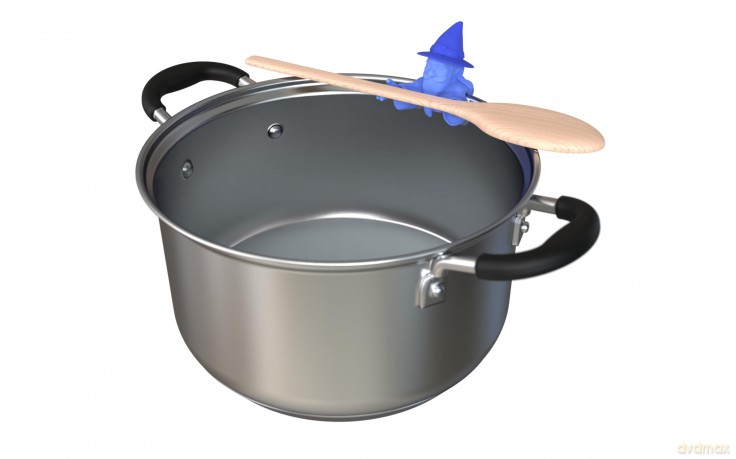 Winkee - Pot lid holder - Merlin Steam Release