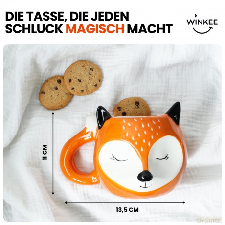 Winkee - Sleeping Fox Mug