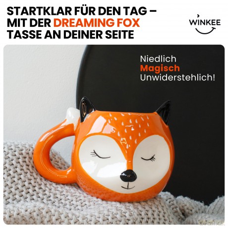 Winkee - Sleeping Fox Mug
