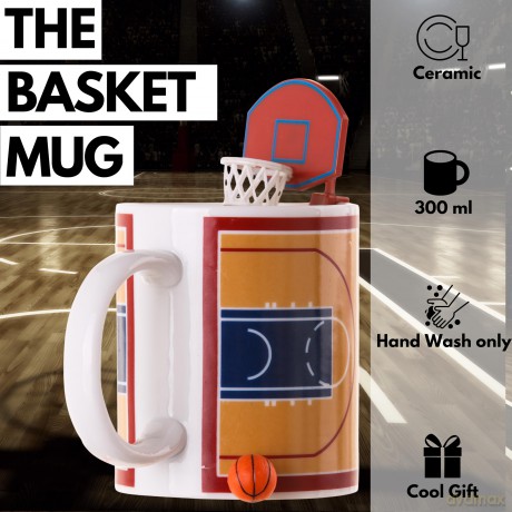 Winkee - Sports Mug - Basketball