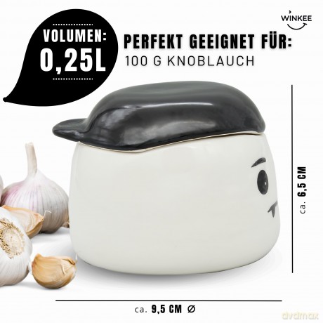 Winkee - Vampire Garlic Roaster and Storage