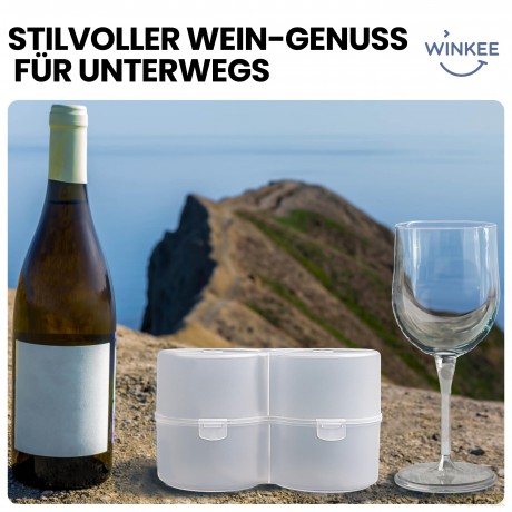 Winkee - Wine Glass - Outdoor - Set of 2
