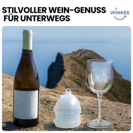 Winkee - Wine Glass - Outdoor - Single