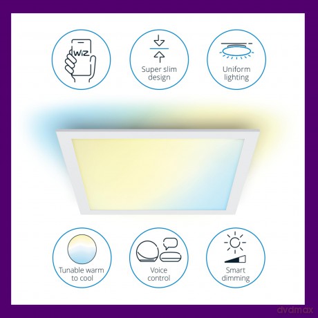 WIZ - Panel Ceiling light Square 36W