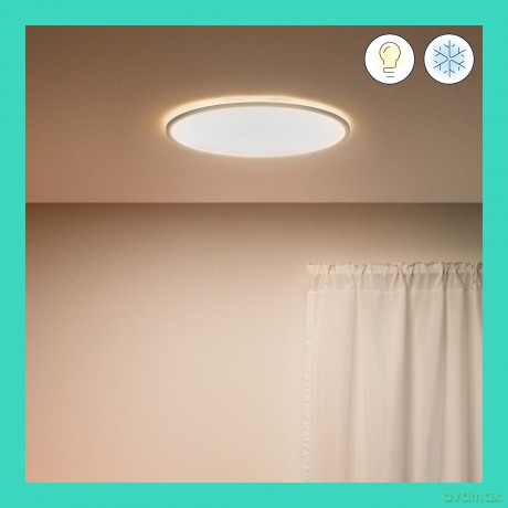 WiZ - Superslim Smart Ceiling Light - White