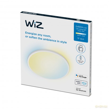WiZ - Superslim Smart Ceiling Light - White 32W