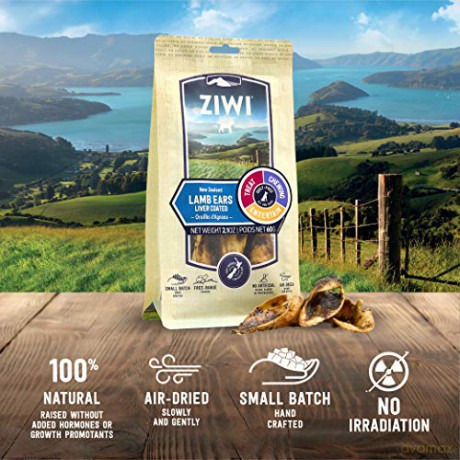 Ziwipeak - Treats dog lamb ears pouch 60 gr. - (zp096)