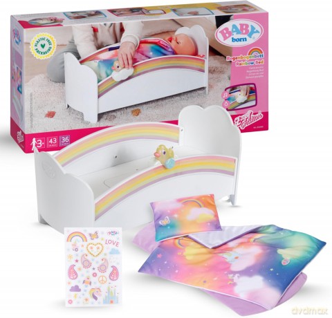 BABY born - Rainbow Bed (835999)