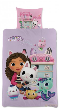 Bed Linen - Junior Size - Gabby's Dollhouse (GD80002)