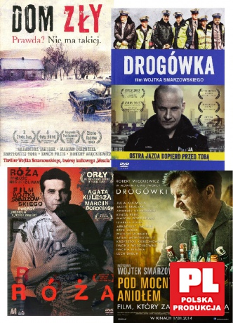 Wojciech Smarzowski: Dom zły / Drogówka / Róża / Pod mocnym aniołem Pakiet [DVD]