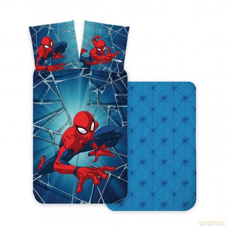 Bed Linen - Junior Size Pościel 100x140 + 40x45cm - Spiderman