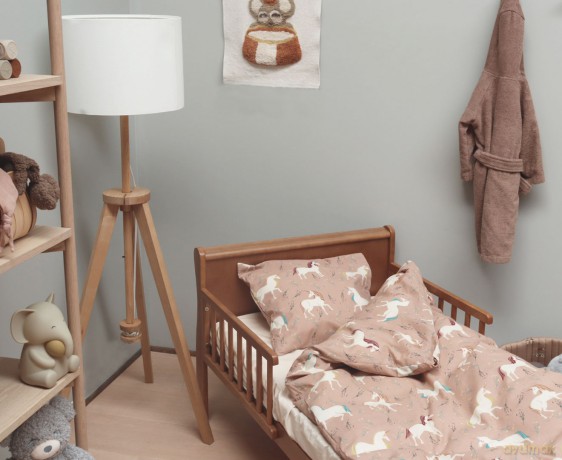 By Mats - Bed Linen Junior Size 100 x 140 cm - Dreamy Unicorn (MAT123)