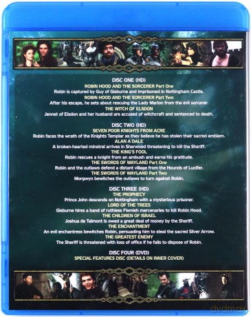 Robin z Sherwood Sezon 1+2 [3xBlu-Ray]+[DVD]