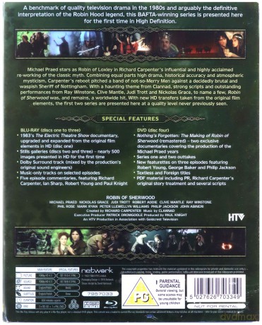 Robin z Sherwood Sezon 1+2 [3xBlu-Ray]+[DVD]